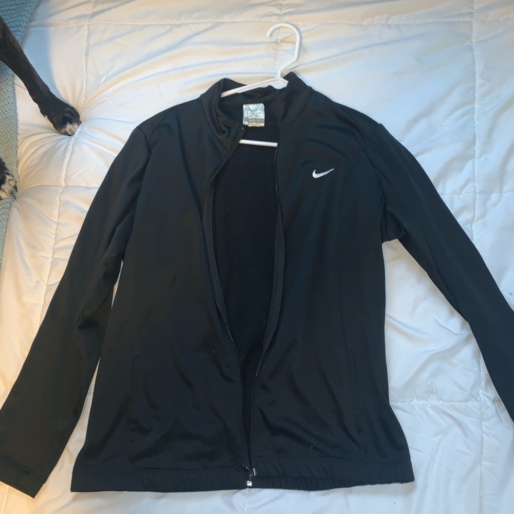 Black Nike Zip-Up Jacket